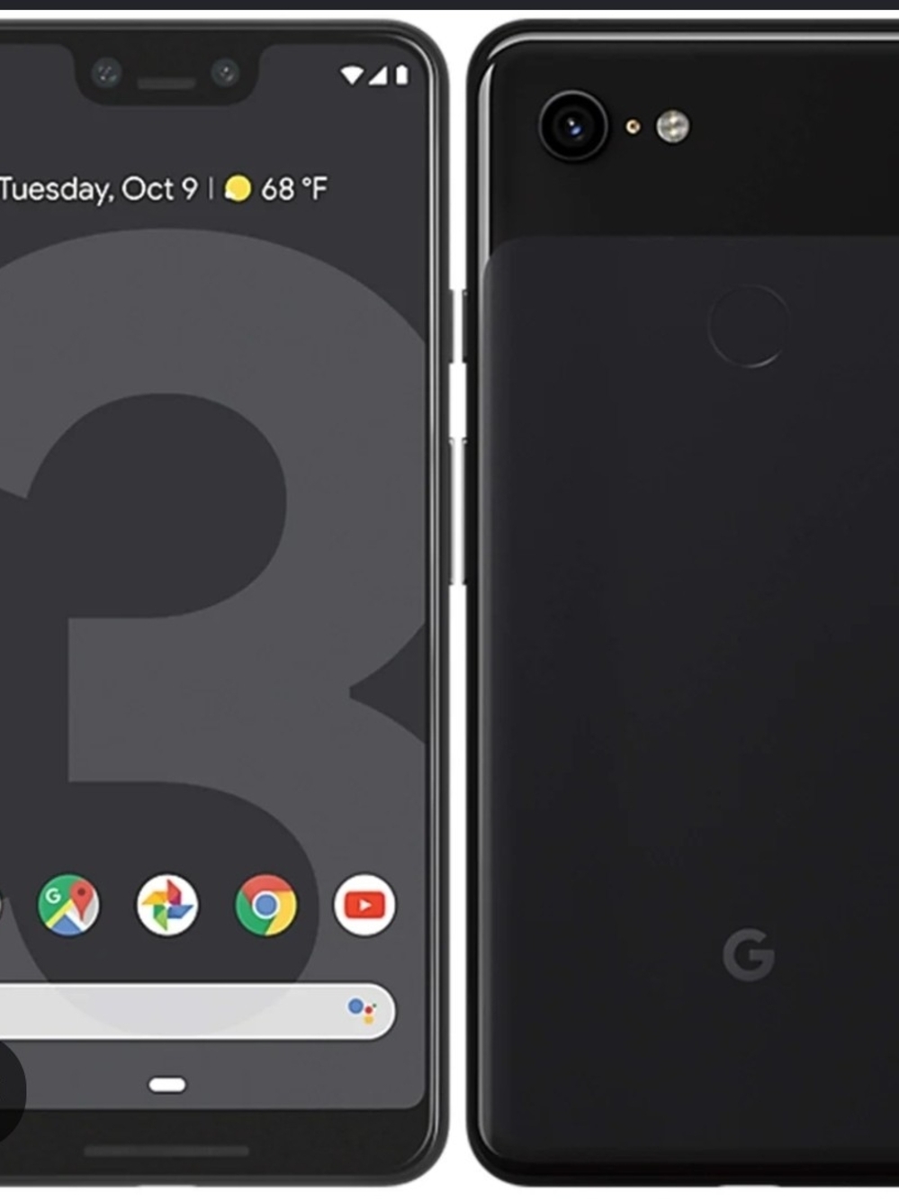 Google Pixel 3 64GB Unlocked  Smartphone with Sleek Glass Back